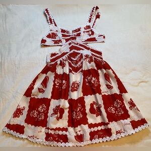 super cute game day flowy dress